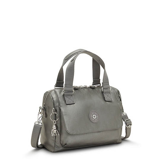 Kipling Zeva Metallic Handbag El Çantası Gri | TR 1925VR